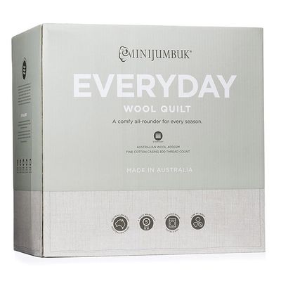 MiniJumbuk Everyday Australian Wool Quilt
