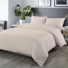 Bamboo Blend Quilt Cover Set Warm Grey