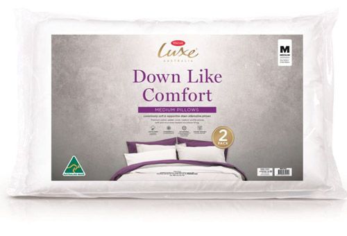 Tontine Luxe Downlike Comfort Medium 2pk Pillow