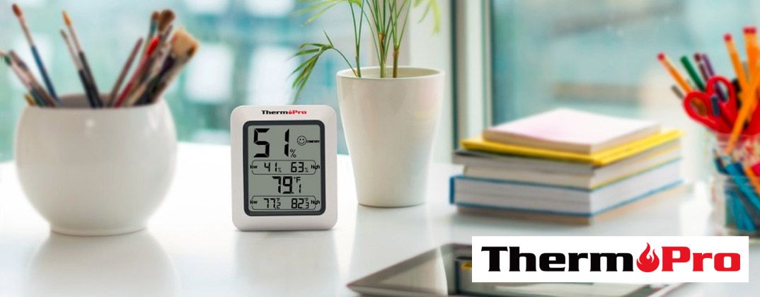 ThermoPro Digtal Thermometer and Humidity Level Hygrometer Banner