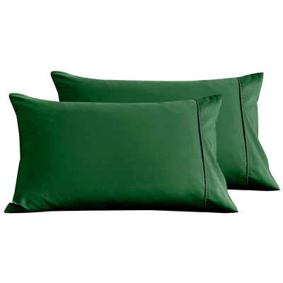Serene 400TC Bamboo Cotton Blend Sateen Standard Pillowcase Eden