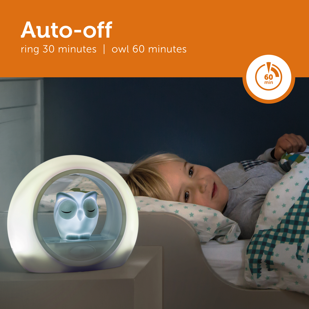 ZAZU Lou the Owl Nightlight with Voice Activation