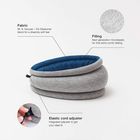 OstrichPillow Light Reversible Travel Pillow Freatures