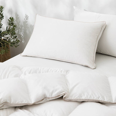 Sheridan Pure Indulgence 85 White Goose Down Pillow Lifestyle