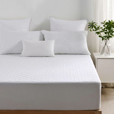 Dreamaker Cotton Quilted Waterproof Mattress Protector