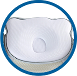 Bubba Blue AIR+ Infant Sleep Positioner with Head Rest