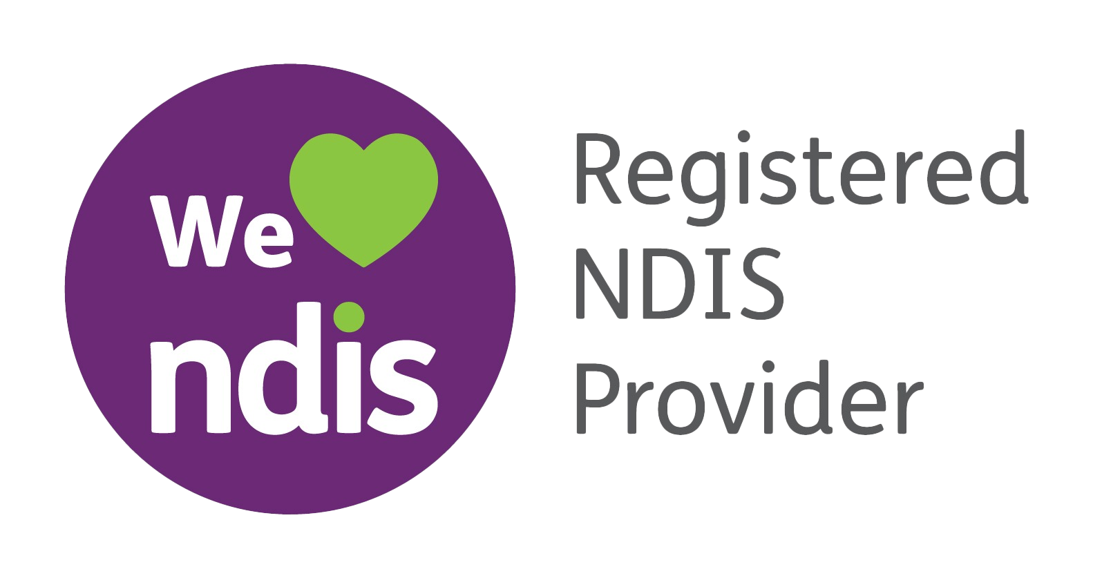 We NDIS Registered Provider
