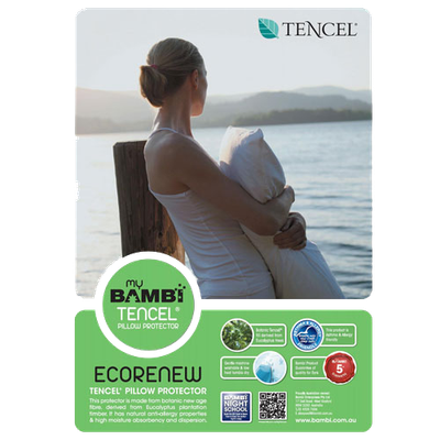 Bambi Quilted Tencel Pillow Protector Packaging