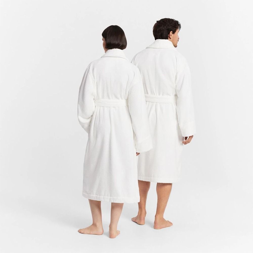 Sheridan Aven Australian Cotton Bathrobe White 4