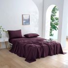 Dreamaker 130GSM Polyester Micro Flannel Sheet Set