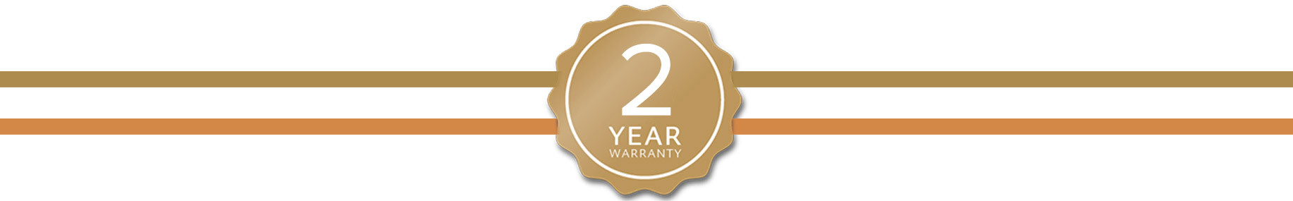 5 Year Warranty