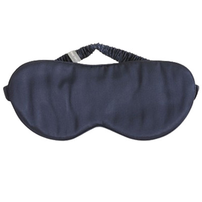 Renee Taylor 100% Mulberry Silk Navy Eye Mask
