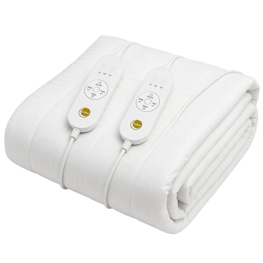 Bambi Cotton Multi-Zone Wi-Fi Heated Electric Blanket Thumbnail