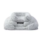 Charlie's Shaggy Faux Fur Memory Foam Sofa Bed