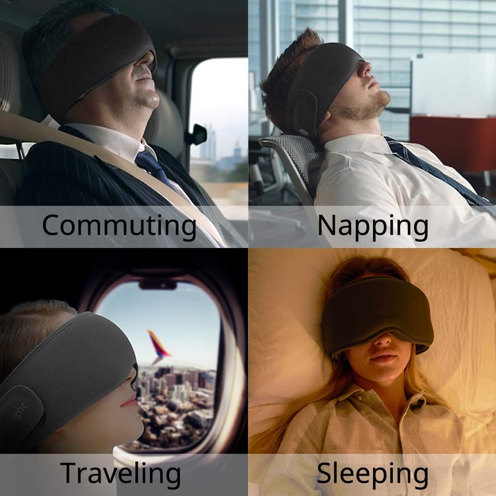 Dreamlight Ease Wrap Around Sleep Mask Uses