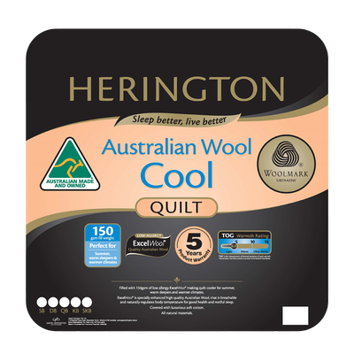 Herington Australian Cool Wool Summer Quilt N