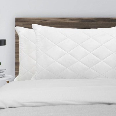 Royal Comfort Luxury Bamboo Blend Quilted Twin Pack Pillow