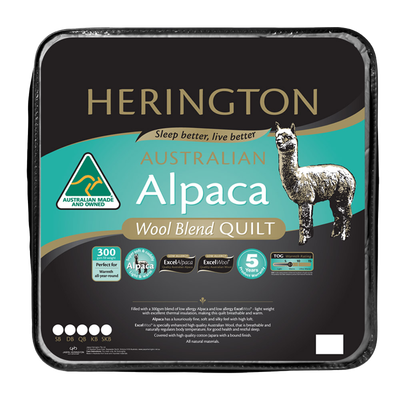 Herington Alpaca Wool Blend Quilt