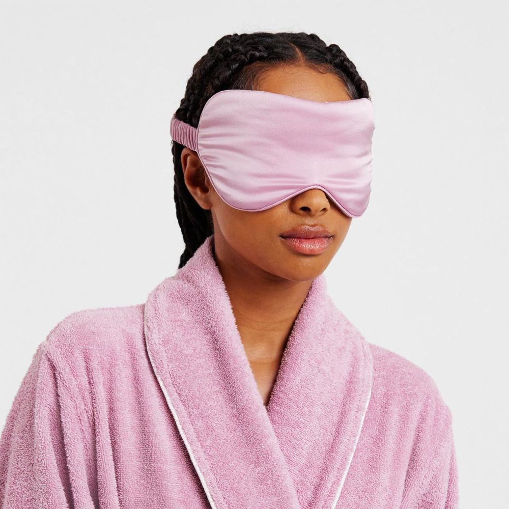 Sheridan Cherry Blossom Lanham Silk Eye Mask