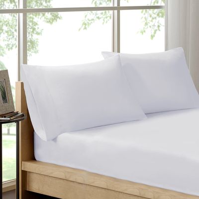 100% Organic 3 Piece Cotton Fitted Sheet Set