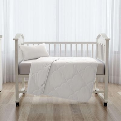 Lightweight Summer Cotton Cot Quilt 250gsm Packaging