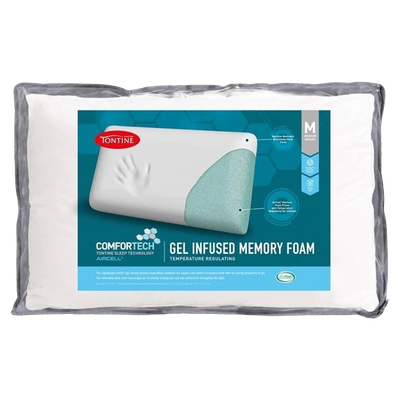 Tontine Comfortech Gel Infused Memory Foam Pillow