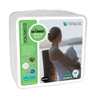 Bambi 100% Tencel Quilt Doona 300 to 730gsm Options N