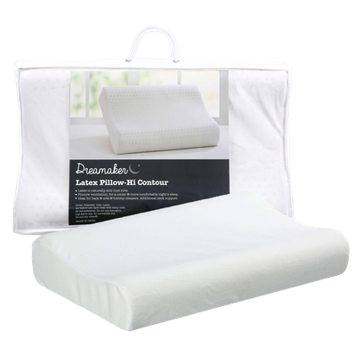 Contoured Ventilated Natural Latex Pillow Packaging
