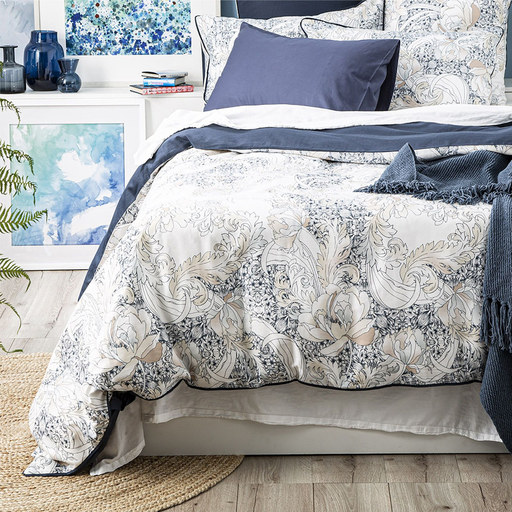 Renee Taylor Abbotson 300 Thread Count Cotton Quilt Cover Set