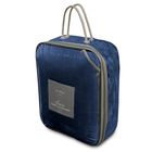 Ardor Boudoir Lucia Luxury Plush Blanket Navy Packaging