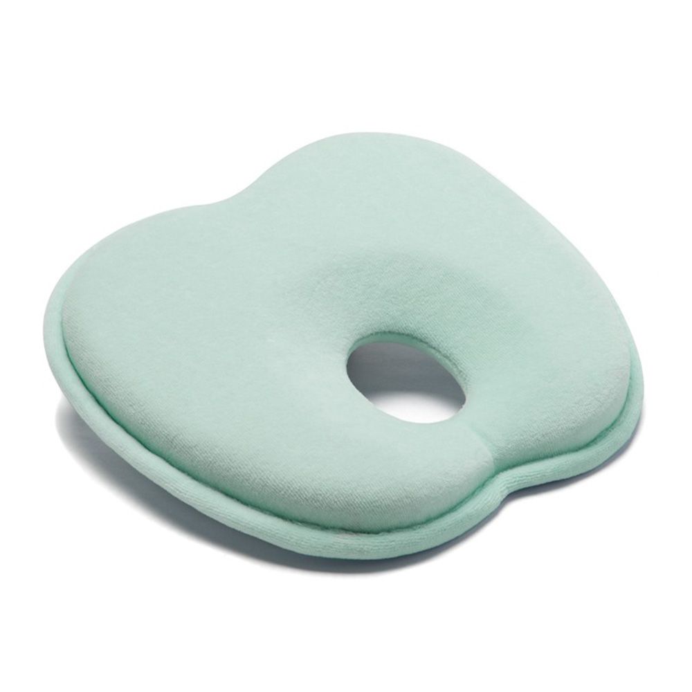 Mije Baby Head Rest Flat Head Pillow Green
