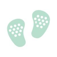 Grip pads for little walkers