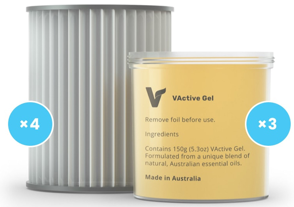 VBreathe Single HEPA Replacement Filter