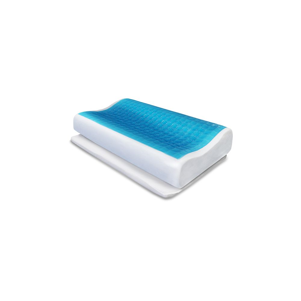 Flexi Gel Adjustable Contoured Memory Foam Pillow
