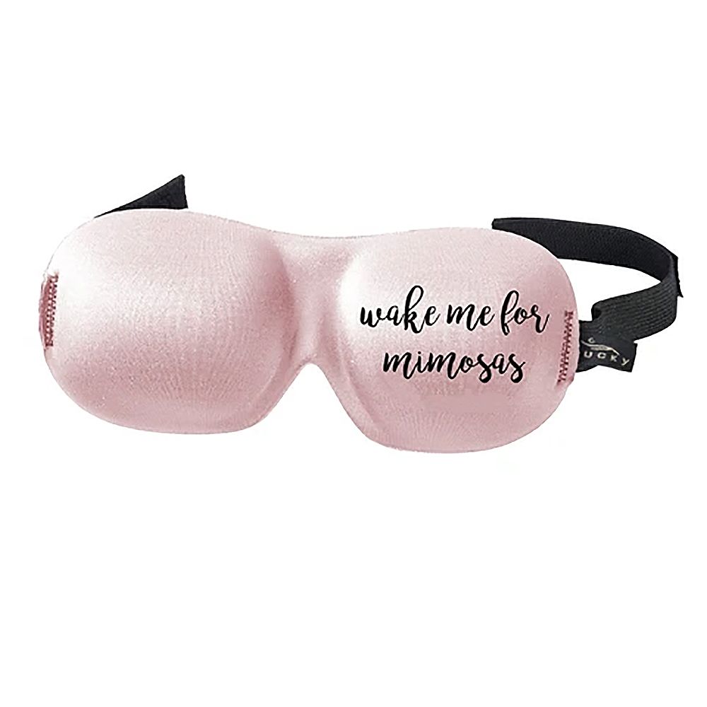 Bucky Ultralight Contoured Sleep Mask-Wake Me For Mimosas