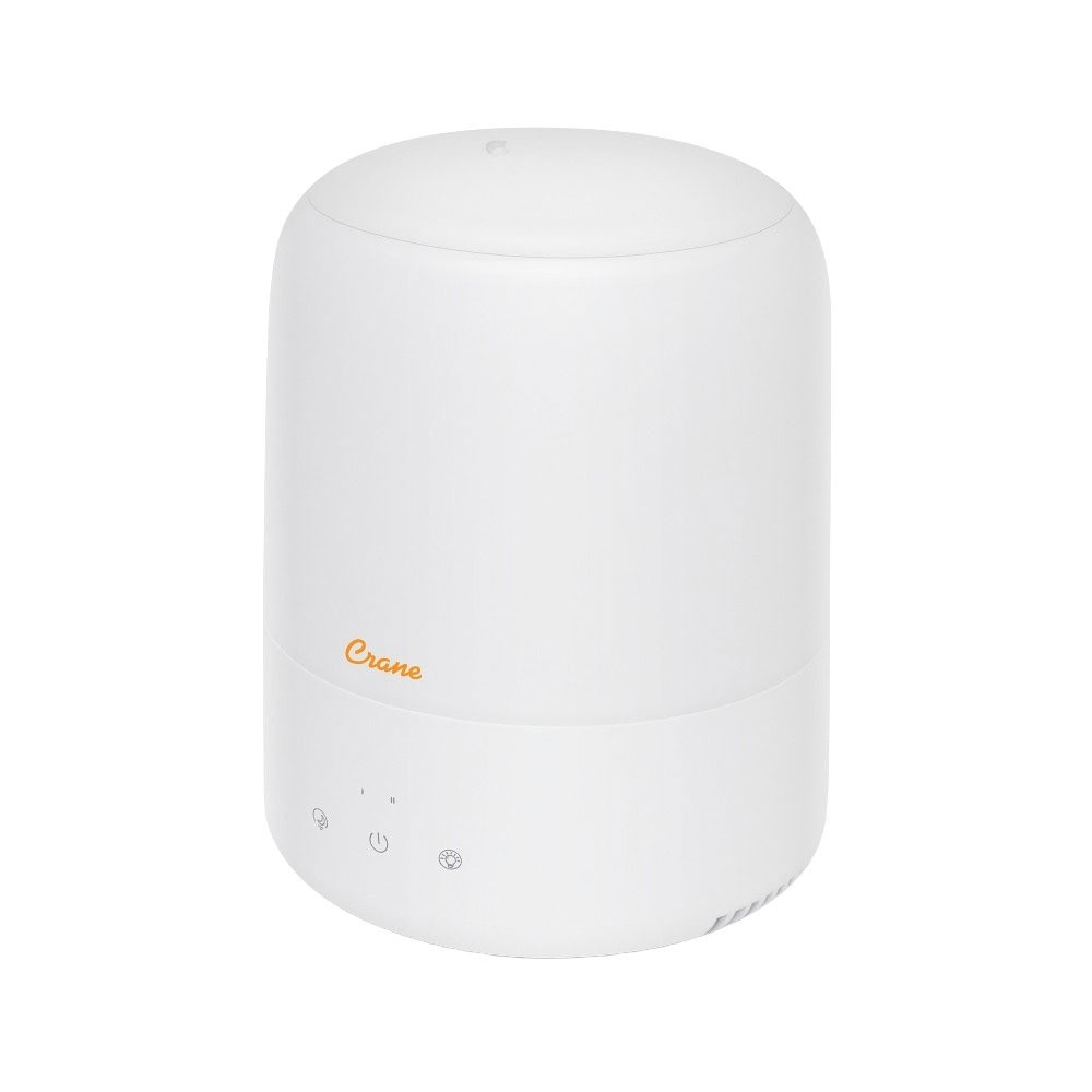 Crane 3 in 1 Cool Mist Humidifier Aroma Diffuser & Sleep Support Light