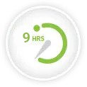 9 hours timer Icon