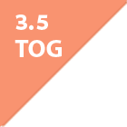 ergoPouch Organic Cotton Sleep Suit Bag 3.5 Tog