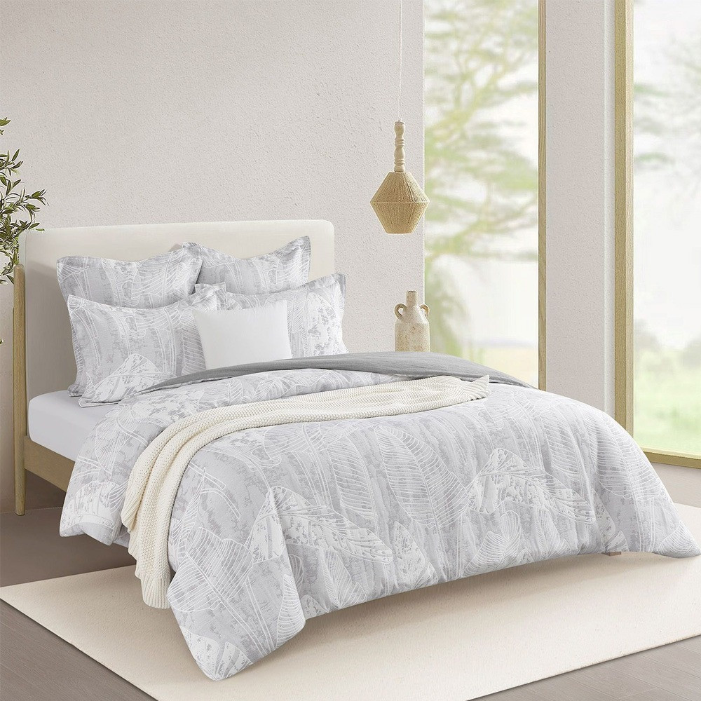 Renee Grove Sigma Jacquard Quilt Cover Set