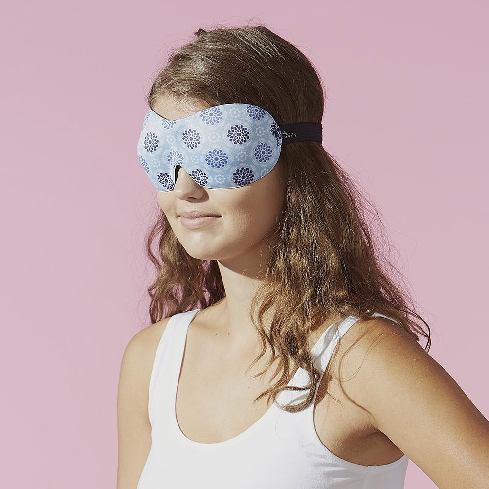 Bucky 40 Blinks Starling Blue Mandela Sleep Mask Lifestyle