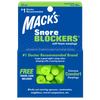 Mack's Snore Blockers Soft Foam Earplugs 12 Pairs