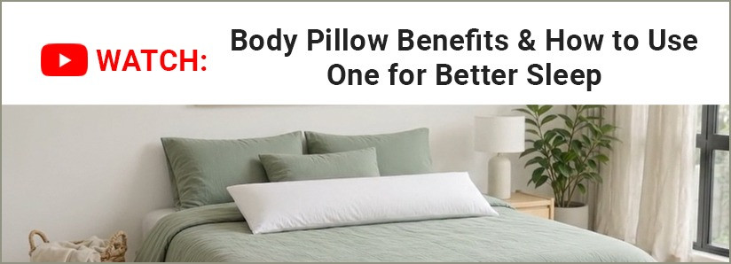 Body Pillow Benefits Mobile Banner