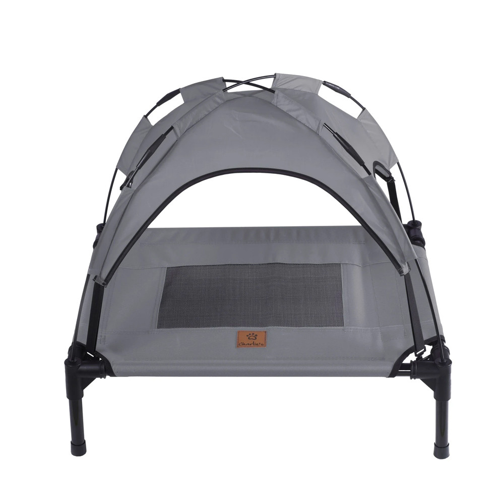 Charlie's Pet Trampoline Hammock Tent Light Grey