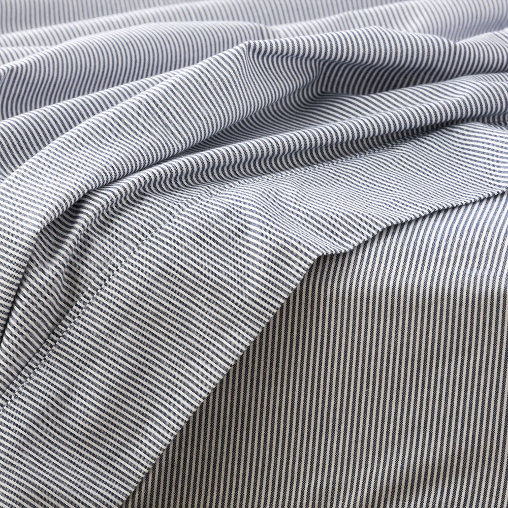 Park Avenue Leo Stripes 175 GSM Egyptian Cotton Flannelette Sheet Sets