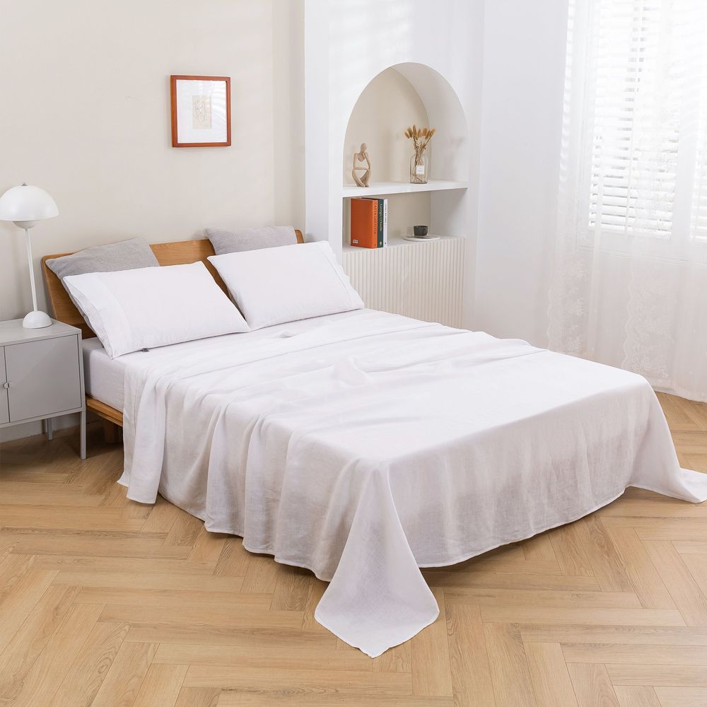 Natural Home Vintaged Hemp Sheet Set