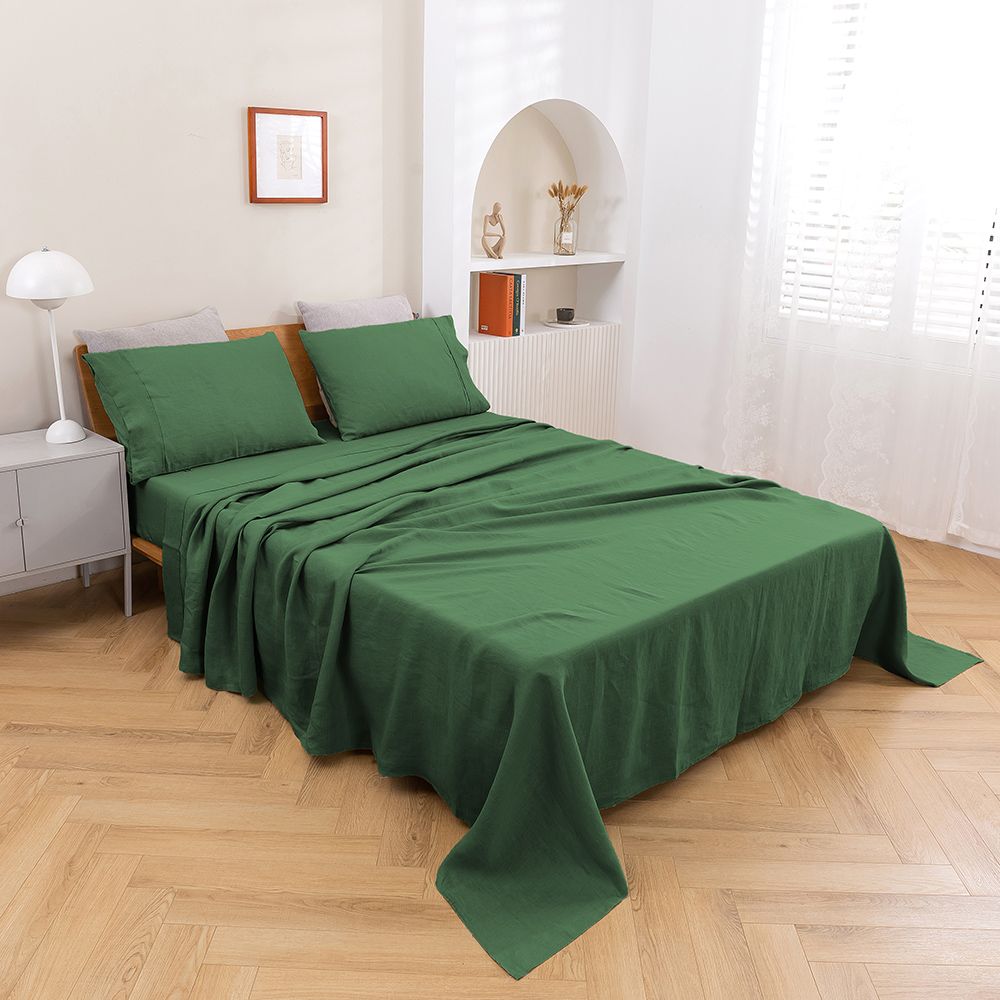 Natural Home Vintaged Hemp Sheet Set