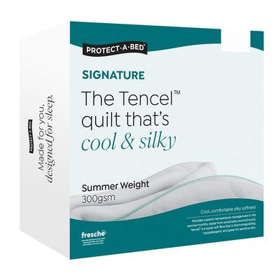 Protect-A-Bed Signature Tencel Cool and Silky Quilt 300gsm