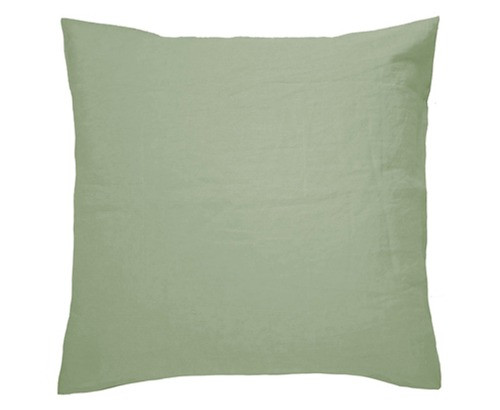 Bambury French Flax Linen European Pillowcase Sage