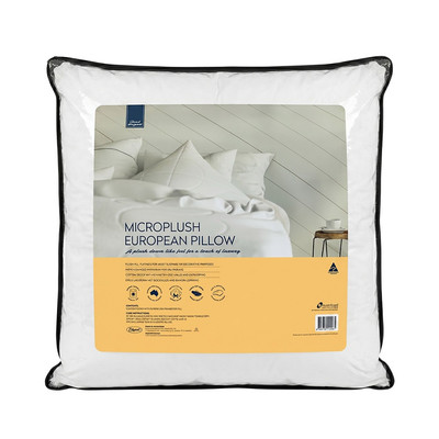 Easyrest Cloud Support Microplush European Size Pillow Packaging