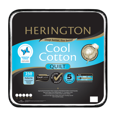 Herington Lightweight Cool Cotton Quilt